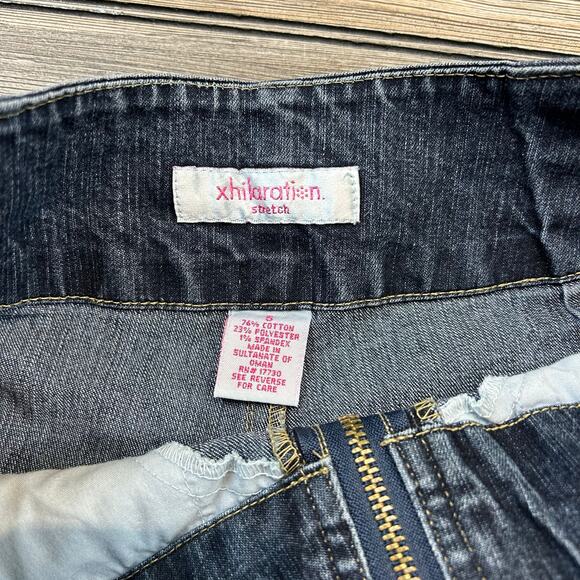 y2k xhiaration Low Rise Denim Shorts Size 5 - Picture 6 of 6